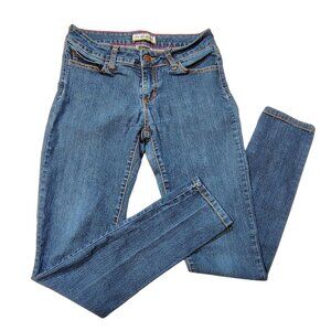 Cello Jeans Dark Wash Straight Leg Women’s Size 7 • Trendy Denim